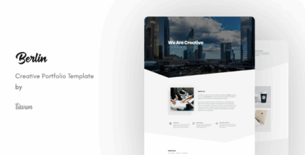 Berlin - Portfolio Website Template